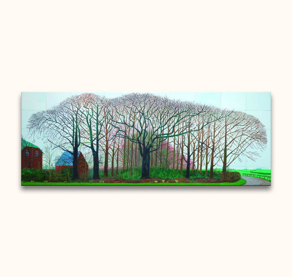 David Hockney - Bigger trees near Warter – degrootmeesters.com