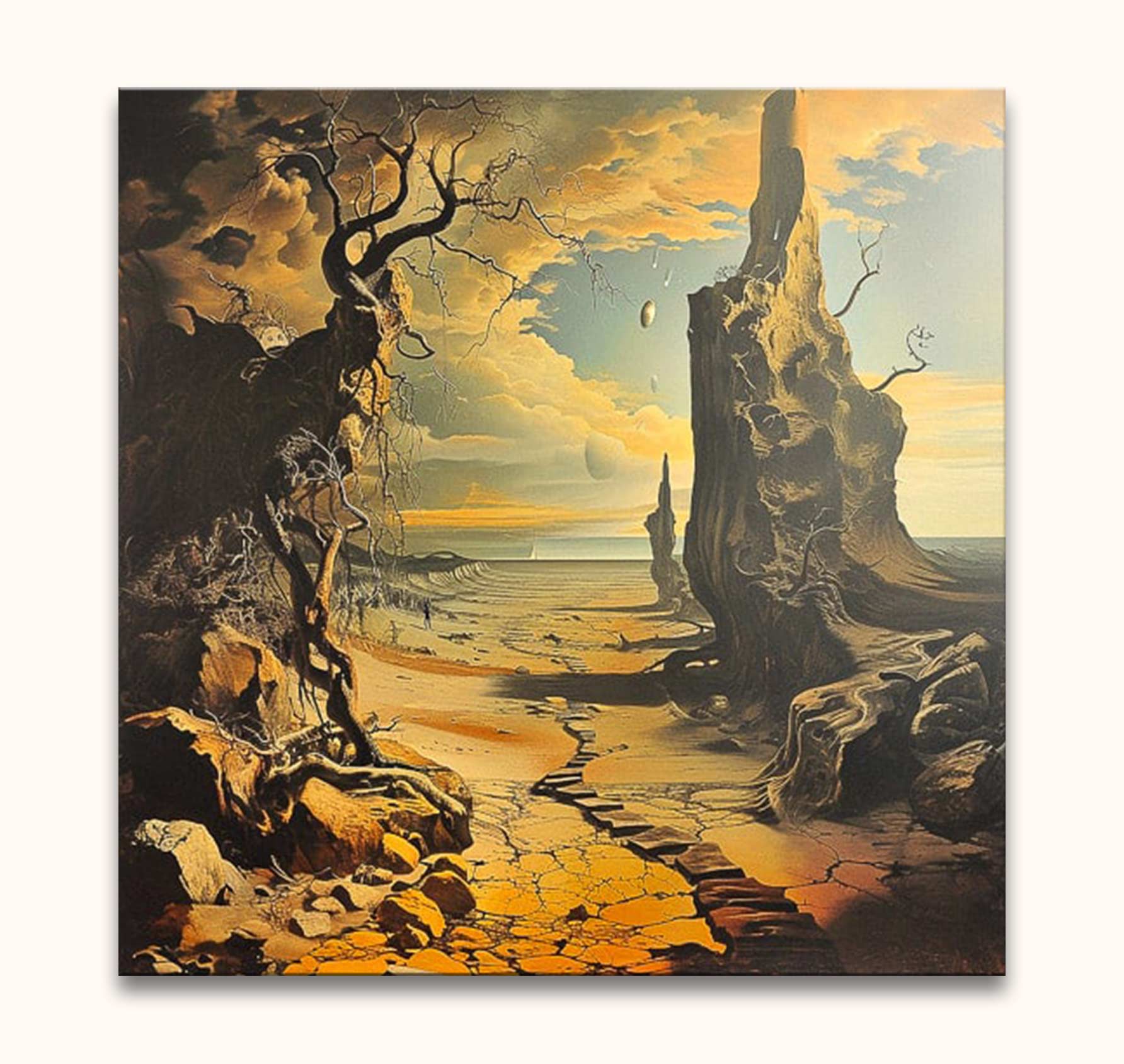 Salvador Dali - Droom Landschap – degrootmeesters.com