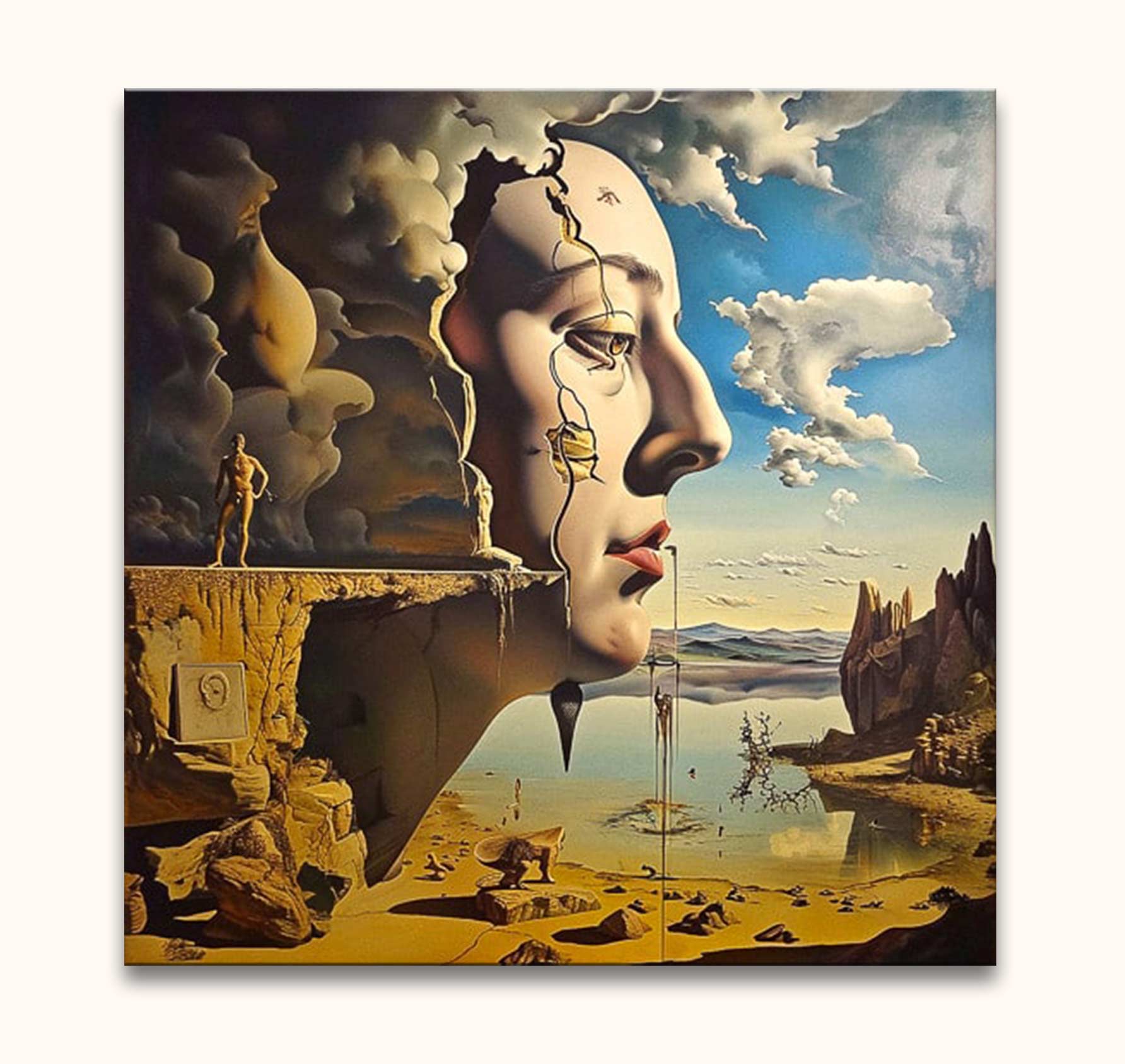 Salvador Dali - Dora's Face – degrootmeesters.com