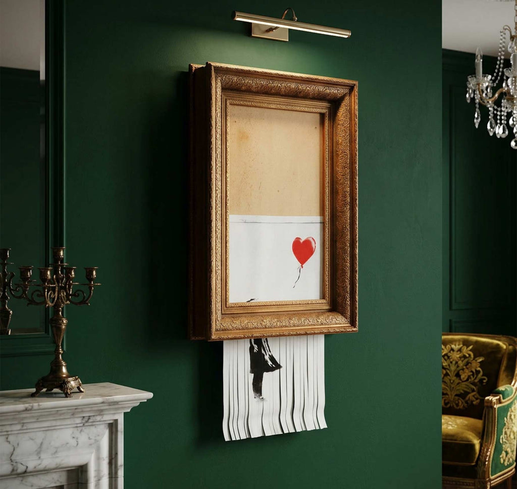Banksy — Love is in the Bin (exacte unieke replica)