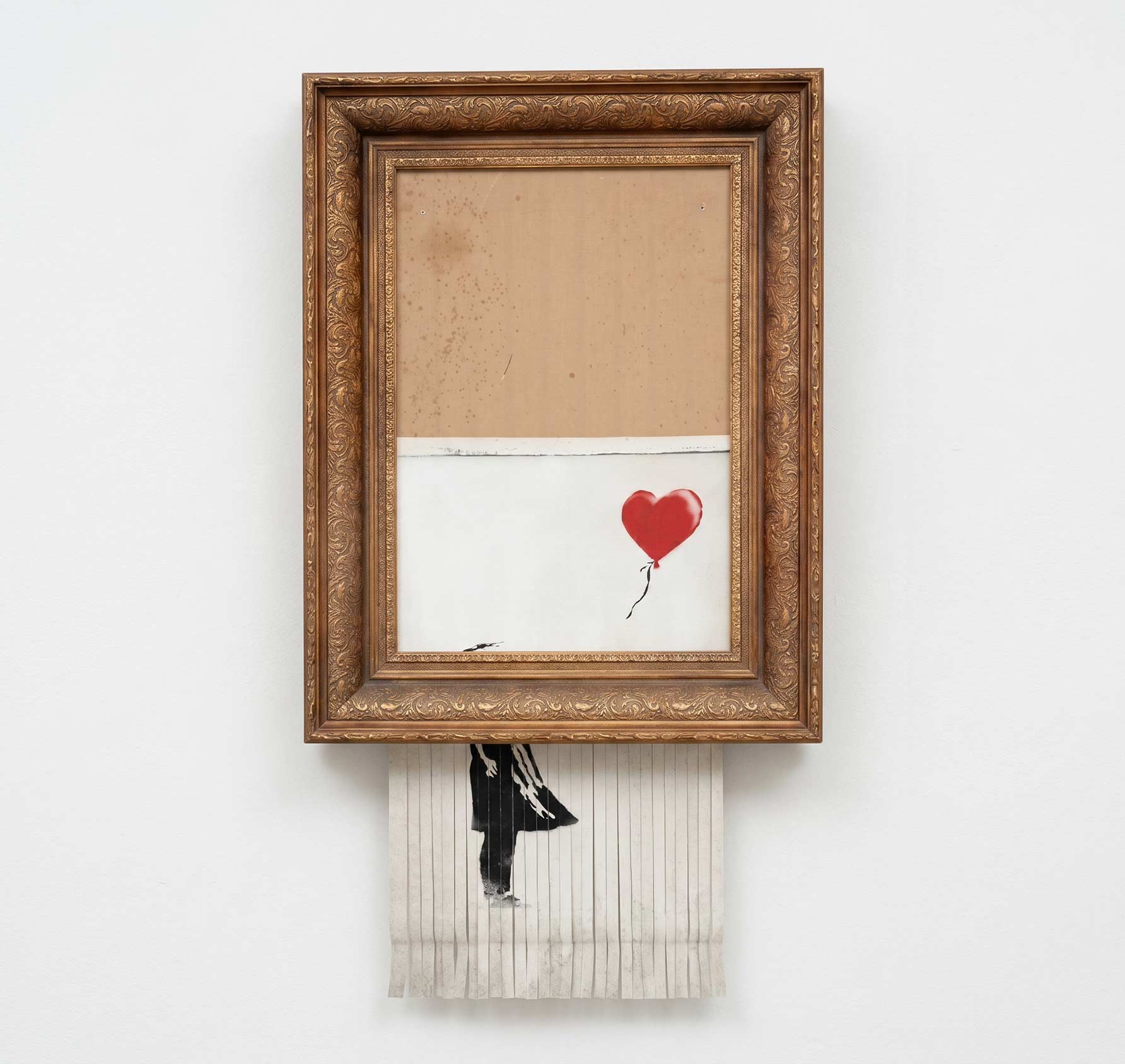 Banksy — Love is in the Bin (exacte unieke replica)