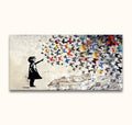 Banksy - Flying Butterflies