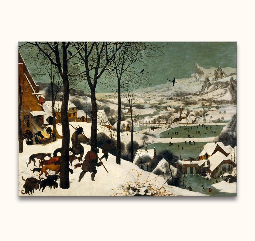Pieter Brueghel - Jagers in de sneeuw
