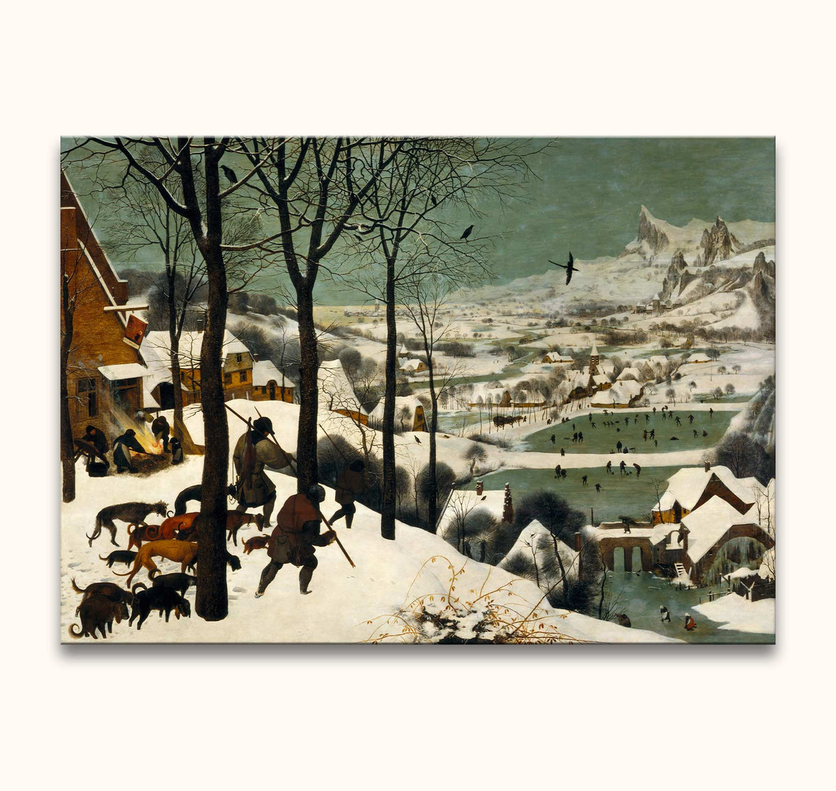 Pieter Brueghel - Jagers in de sneeuw