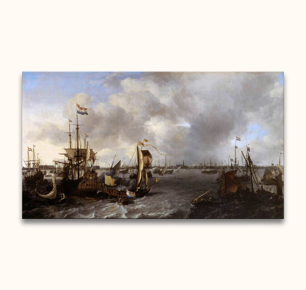 Ludolf Bakhuizen - View Amsterdam