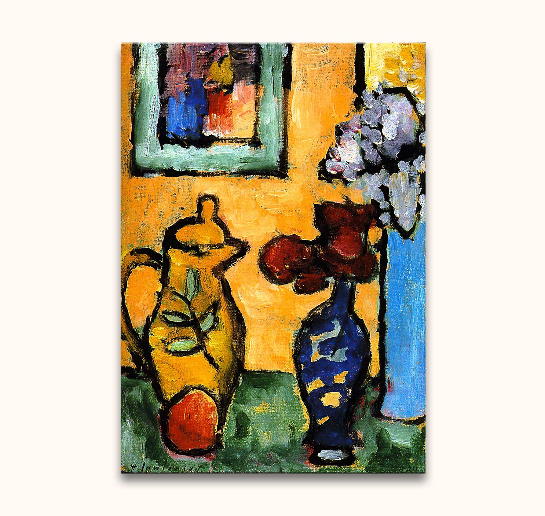 Alexei von Jawlensky - Gelbe Kaffeekanne