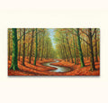 David Hockney signature - Woldgate Woods