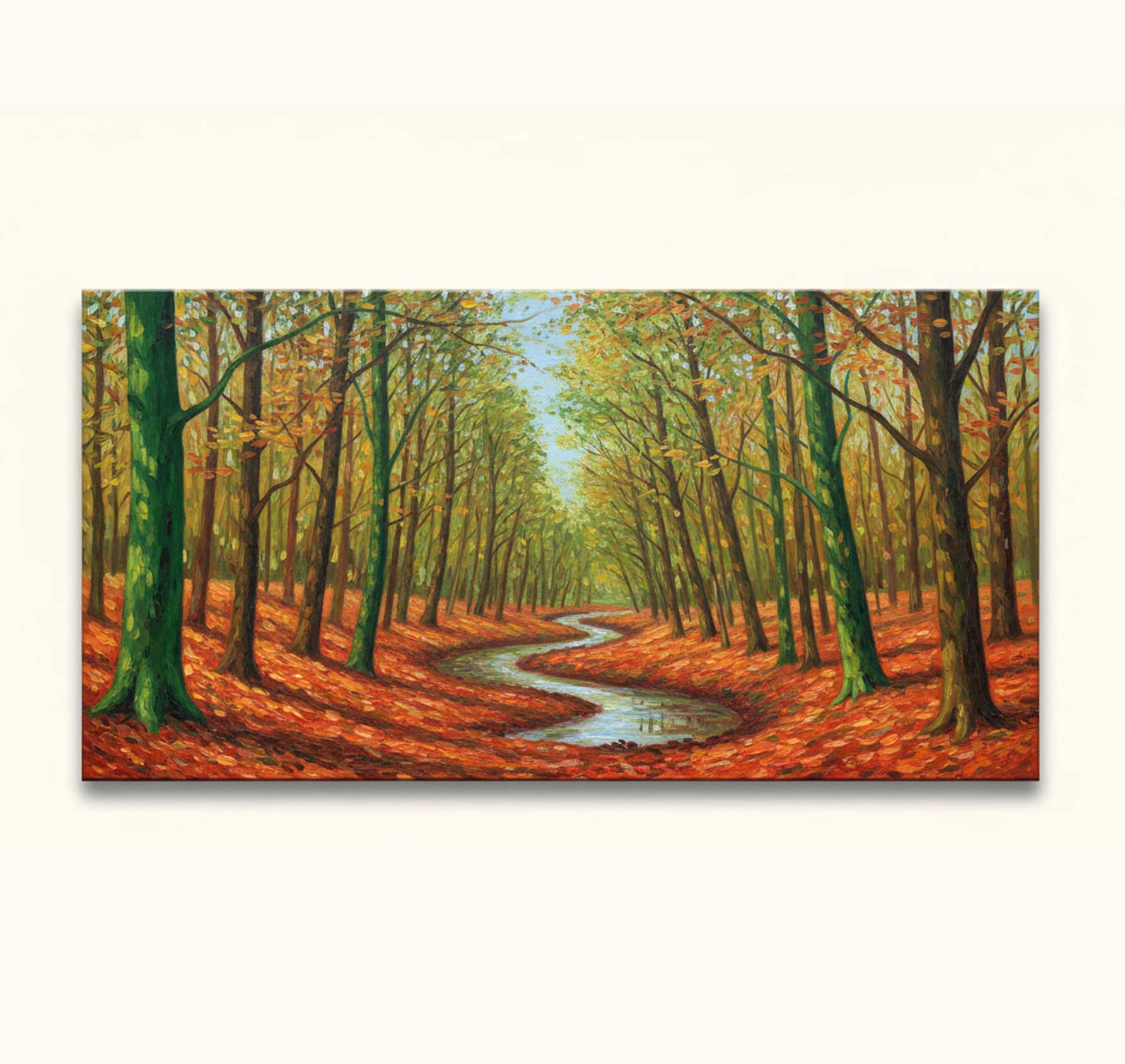 David Hockney signature - Woldgate Woods