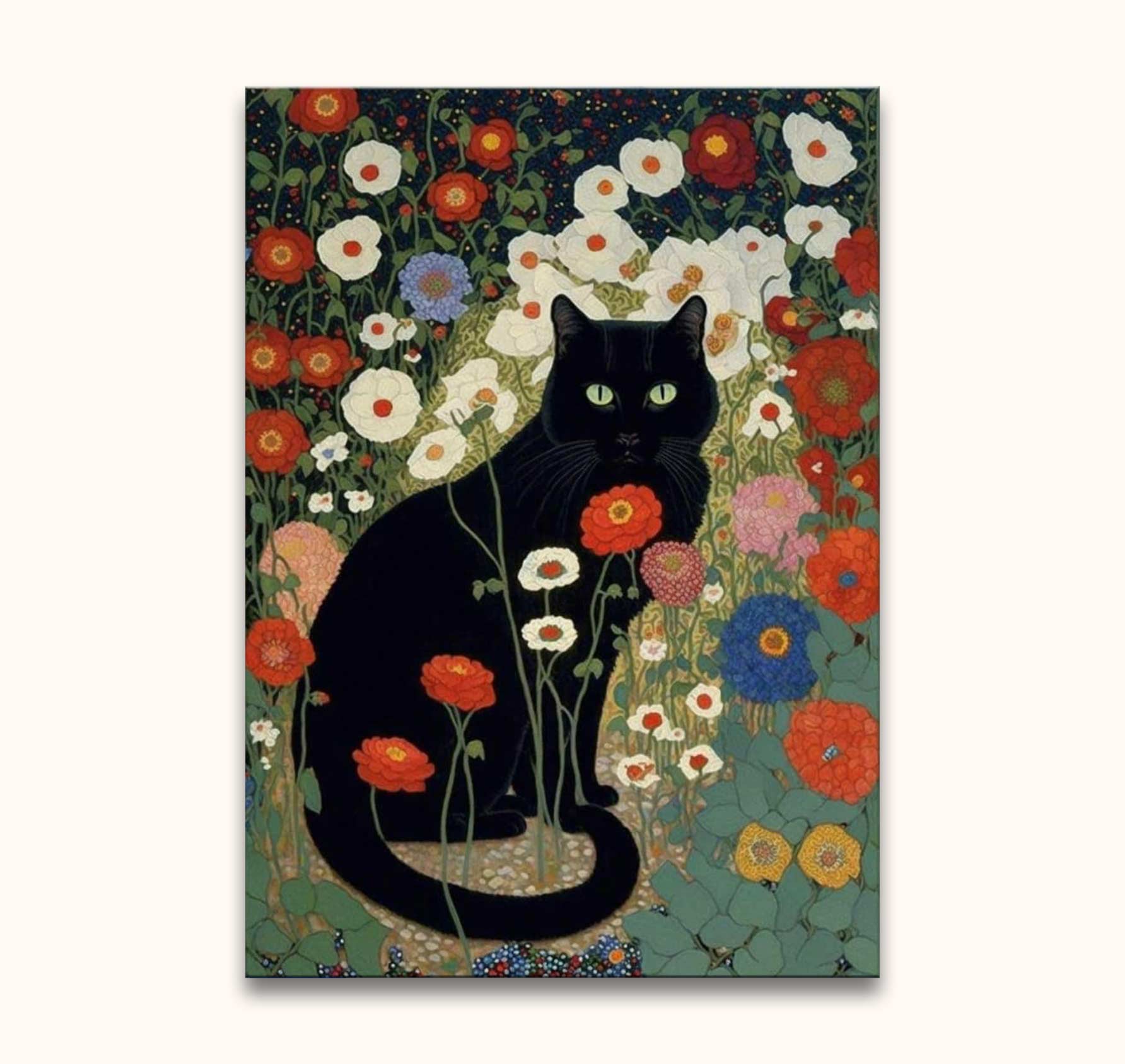 Gustav Klimt – Garden Cat – degrootmeesters.com