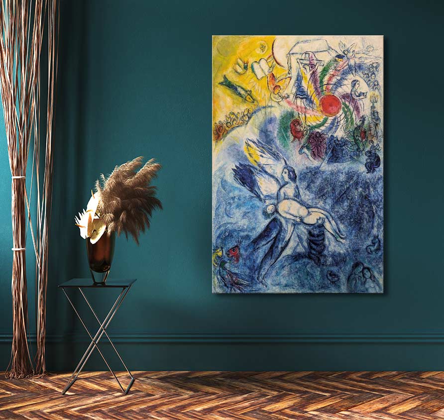 Marc Chagall - La creation de l'homme – degrootmeesters.com