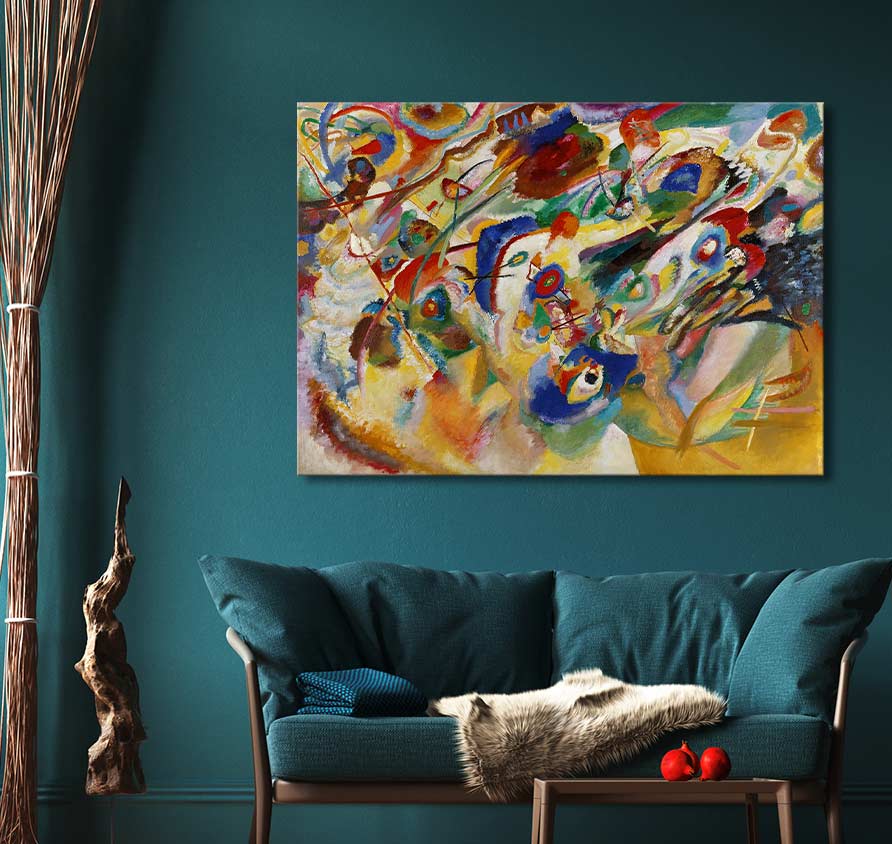 Wassily Kandinsky - Composition VII 2013 Studie, design 2