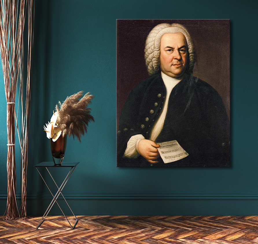 Elias Gottleib Haussmann - Johann Sebastian Bach
