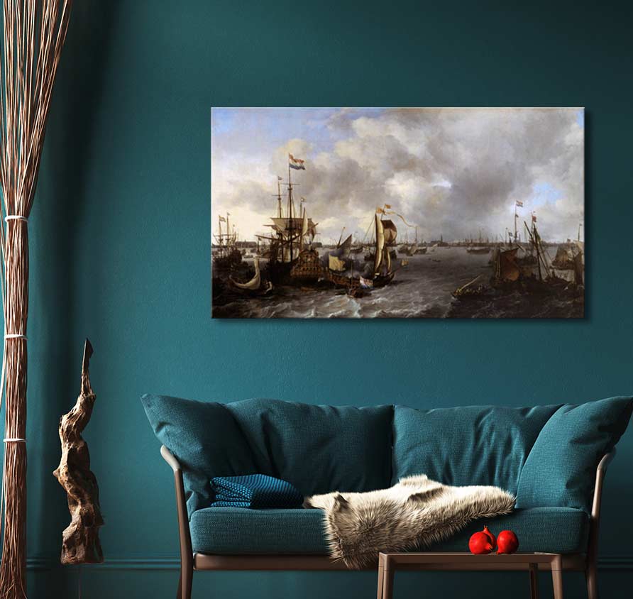 Ludolf Bakhuizen - View Amsterdam