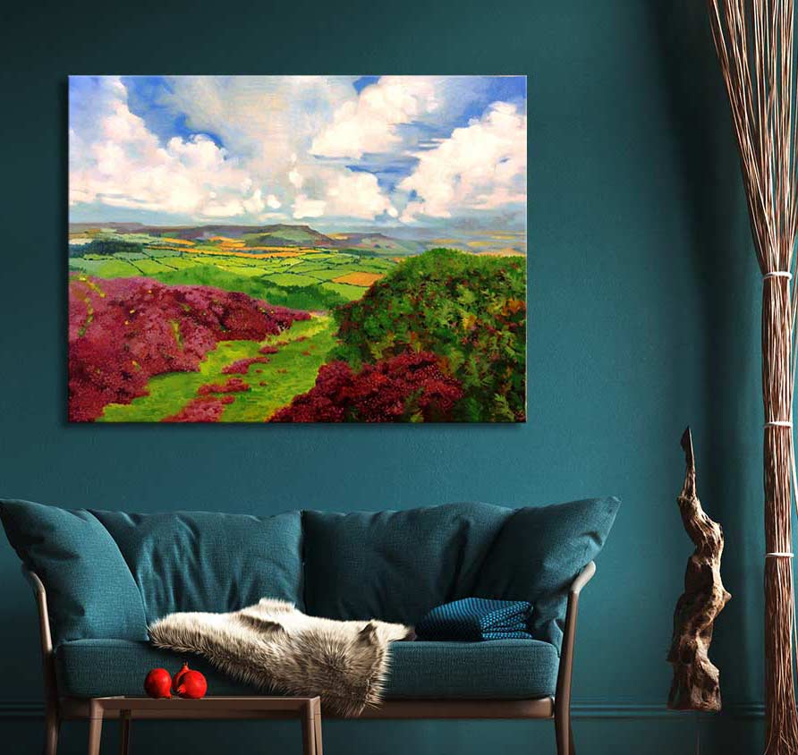 David Hockney signature - After the Storm