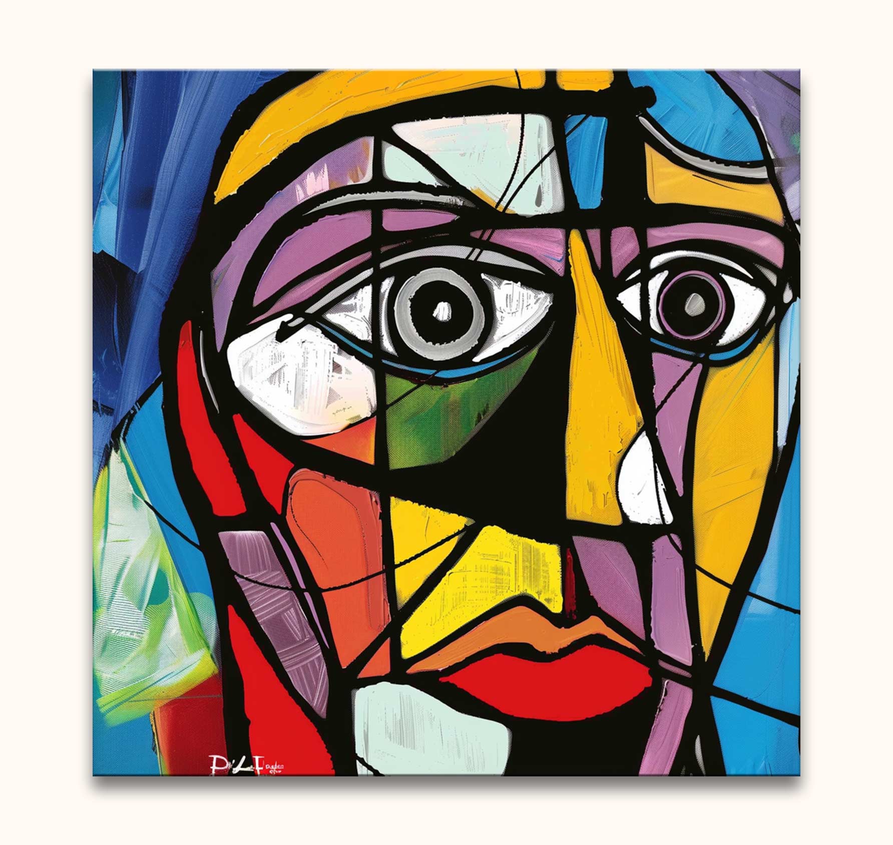 Pablo Picasso - Abstract Portret – degrootmeesters.com