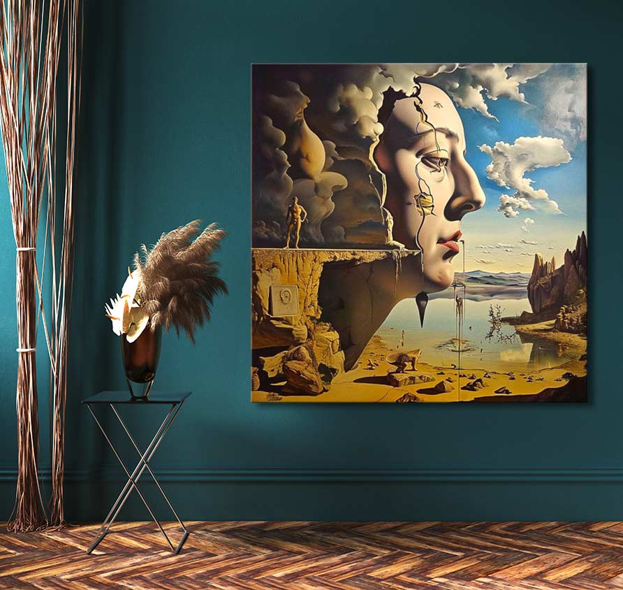 Salvador Dali - Dora's Face – degrootmeesters.com