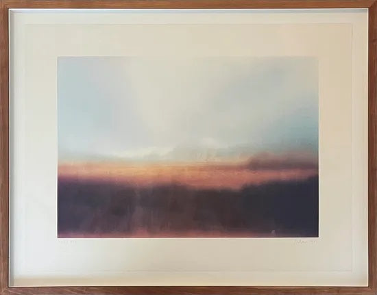 Handgemaltes Gemälde - Der Teide Landschaft von Gerhard Richter (100x80cm)