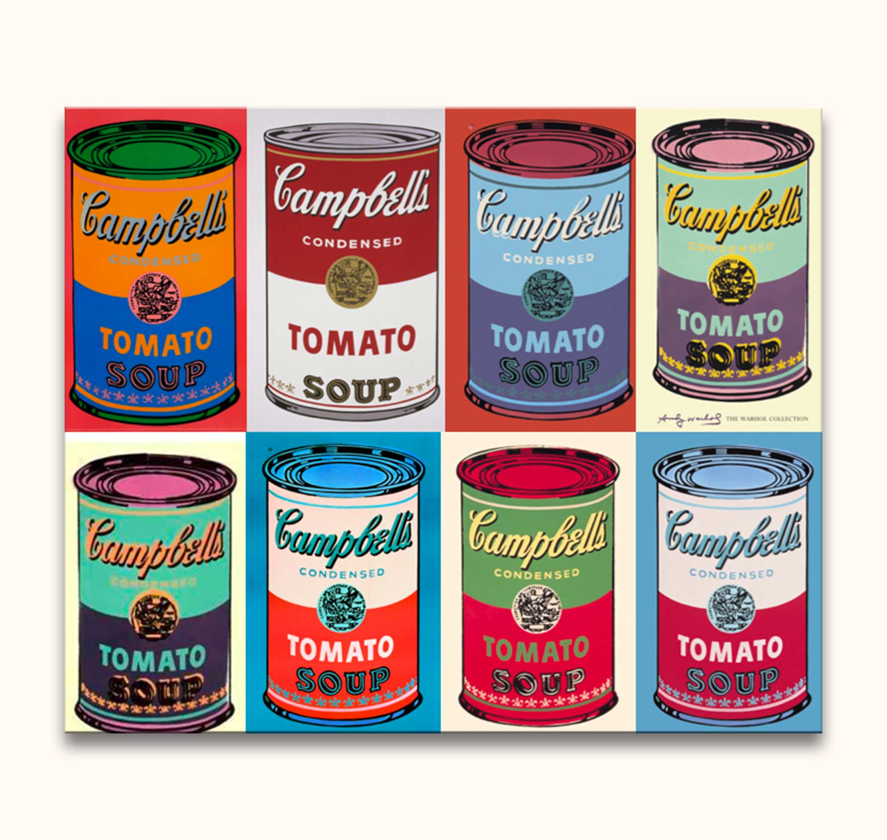 Andy warhol sales campbell