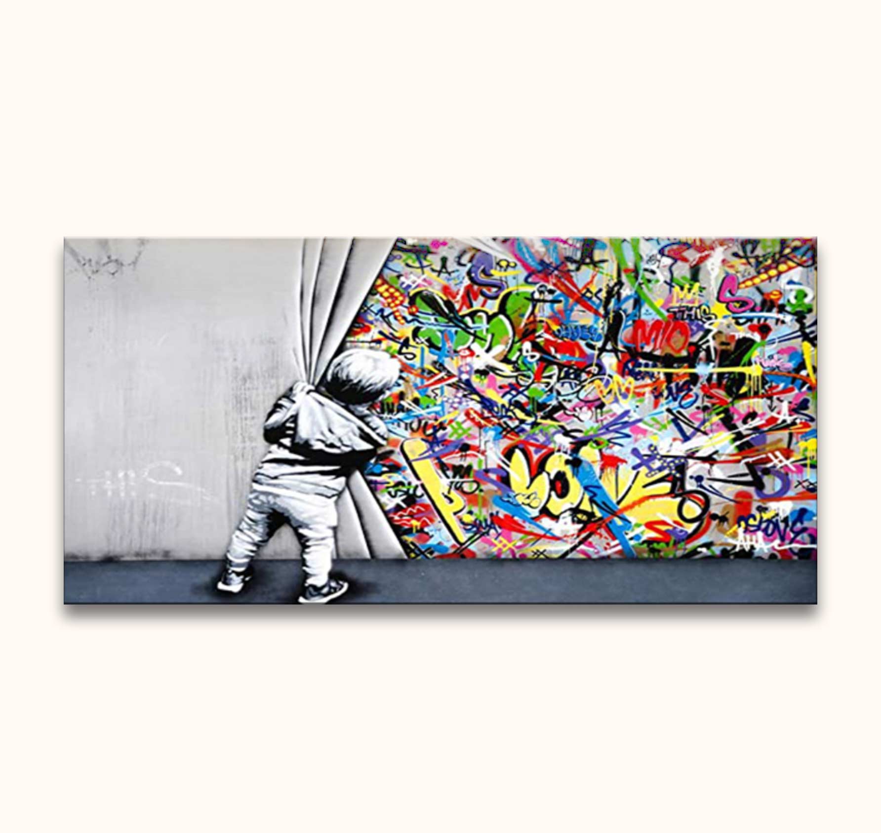 Banksy - Live like a Kid – degrootmeesters.com