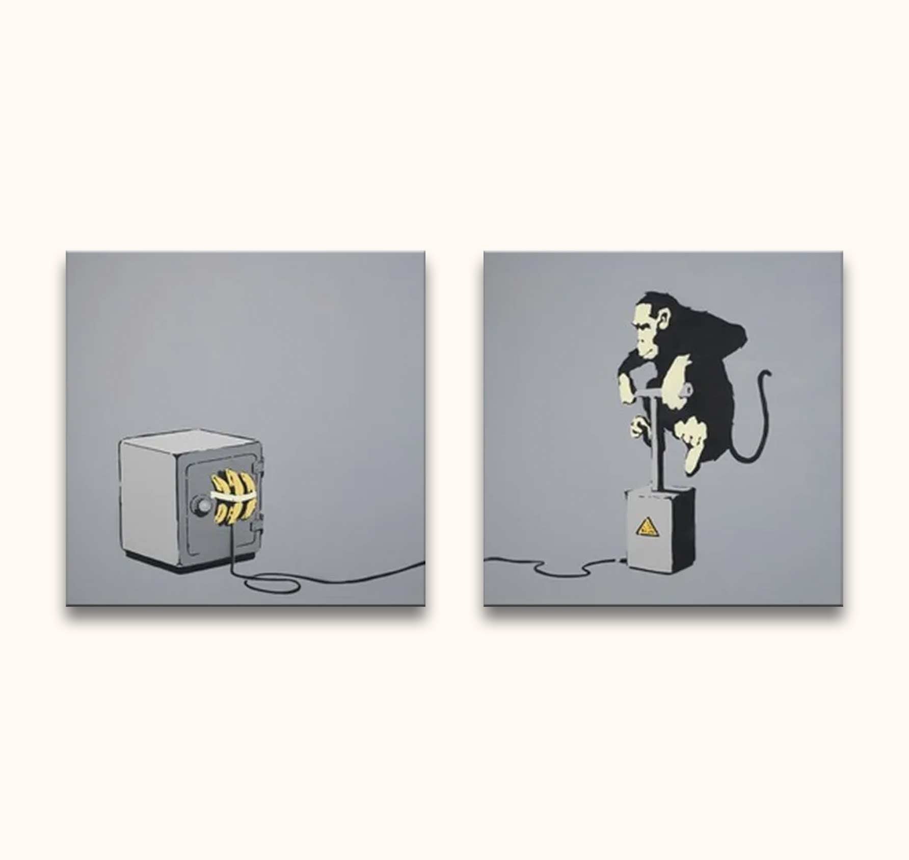 Banksy - Monkey Burglary – degrootmeesters.com