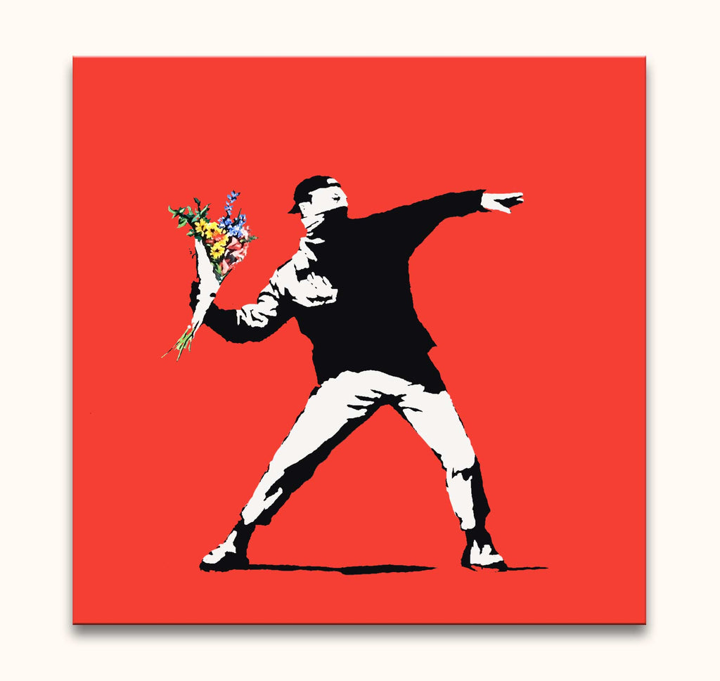 Banksy - Riot on Red – degrootmeesters.com
