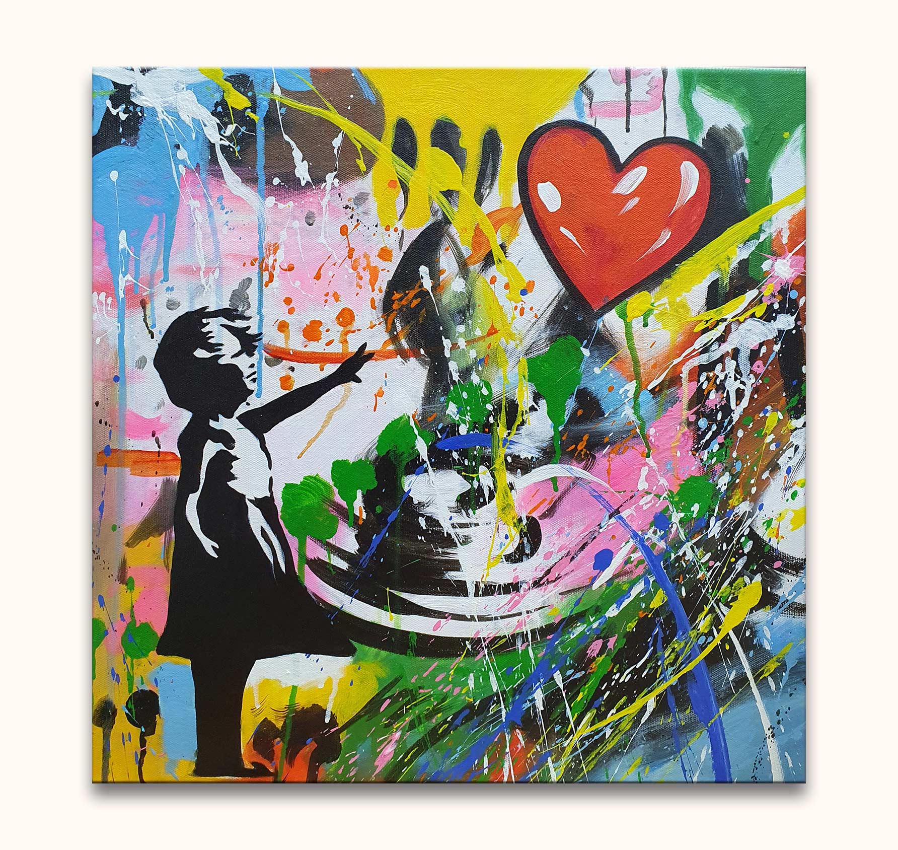 Banksy - Girl with balloon – degrootmeesters.com