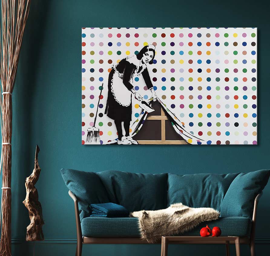 バンクシー Keep it Spotless(Defaced Hirst) Keep It Spotless