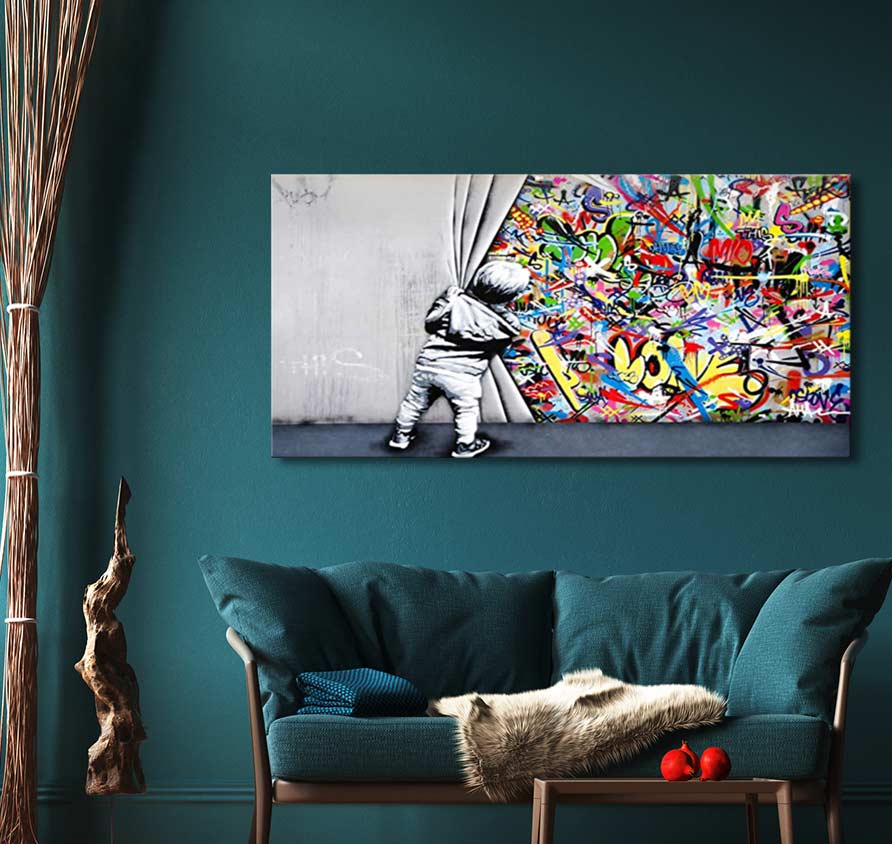 Banksy - Live like a Kid – degrootmeesters.com